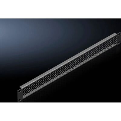 Rittal 5302.201 Ventilatiepaneel - 19 inch, 1U, Aluminium, RAL 9005 Rittal 5302.201 Ventilatiepaneel - 19 inch, 1U, Aluminium, RAL 9005