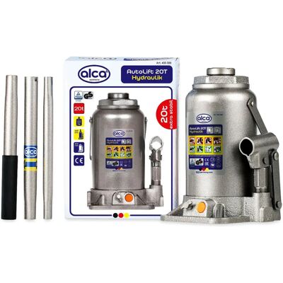 ALCA 433300 Hydraulic Car Jack - 20 Tons Capacity - Robust & Stable ALCA 433300 Hydraulic Car Jack - 20 Tons Capacity - Robust & Stable