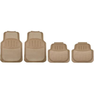 HEYNER Modell 731250 Autofußmatten - Vor- und Rückseite, Beige, 4 stk HEYNER Modell 731250 Autofußmatten - Vor- und Rückseite, Beige, 4 stk