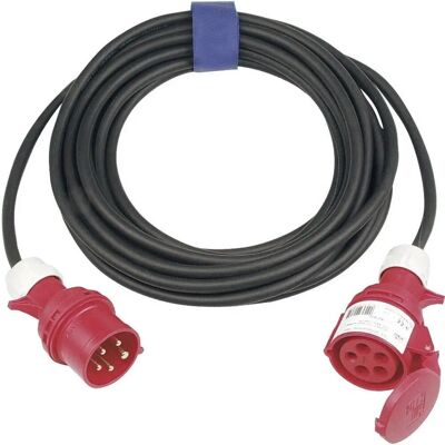 SIROX 363.410 Câble d'extension - 16A, 10m, noir SIROX 363.410 Câble d'extension - 16A, 10m, noir