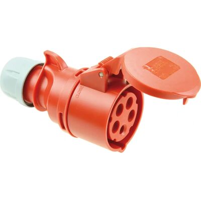 Kayser Cee-Steckdose 32A IP44 400V 6h mit Deckel Kayser Cee-Steckdose 32A IP44 400V 6h mit Deckel