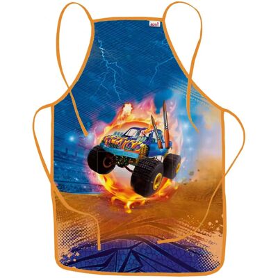 ROTH Jungen Kinder Malschürze Monstertruck Fire blau - 1 Stück ROTH Jungen Kinder Malschürze Monstertruck Fire blau - 1 Stück