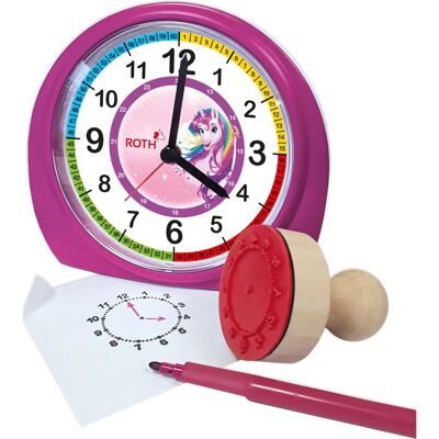 Roth Réveil éducatif Licorne - Horloge pour enfants - Publicité Roth Réveil éducatif Licorne - Horloge pour enfants - Publicité