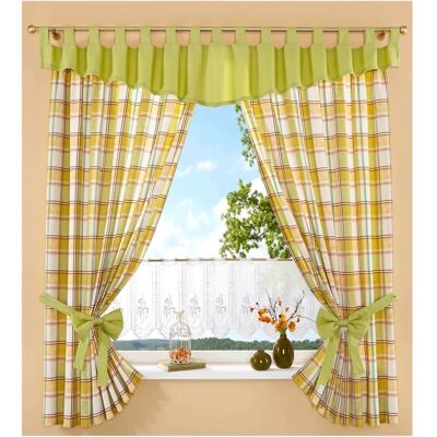 Stickereien und Textilien Plauen Dolche Gr. L, grün Raffhalter - Curtain Tieback Stickereien und Textilien Plauen Dolche Gr. L, grün Raffhalter - Curtain Tieback