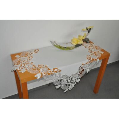 Plauener Spitze Tulpenzauber Tischdecke - Tischdecke Plauener Spitze Tulpenzauber Tischdecke - Tischdecke