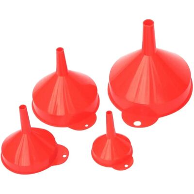 Unbekannt 1464785 Trichter-Set - Lebensmittelsicher, 4 Größen Unbekannt 1464785 Trichter-Set - Lebensmittelsicher, 4 Größen