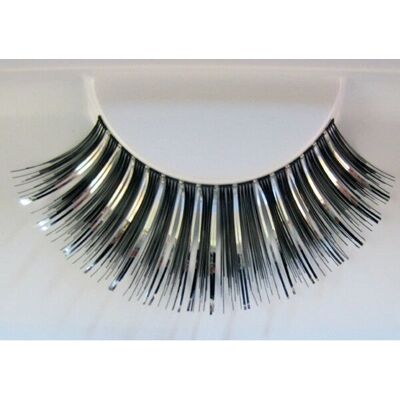 Eulenspiegel Modèle 000038 Cils Réutilisables Noir Argent - Extensions de cils Eulenspiegel Modèle 000038 Cils Réutilisables Noir Argent - Extensions de cils