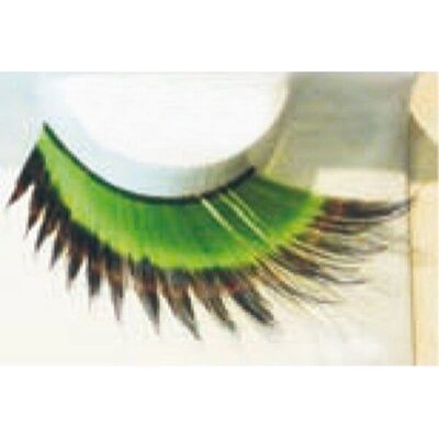 Eulenspiegel 000632 Eyelash Extensions - Black, Green Eulenspiegel 000632 Eyelash Extensions - Black, Green