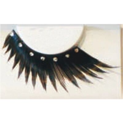 Eulenspiegel 000809 Extensions de cils - Ensemble de cils avec strass noir Eulenspiegel 000809 Extensions de cils - Ensemble de cils avec strass noir