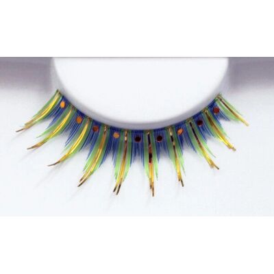 Eulenspiegel 001400 Extensions de cils - vert/jaune métallisé Eulenspiegel 001400 Extensions de cils - vert/jaune métallisé