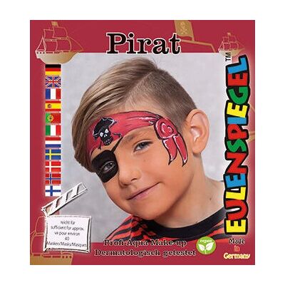 Eulenspiegel 204023 - Piraten Make-up Set - Voor Maskers Eulenspiegel 204023 - Piraten Make-up Set - Voor Maskers