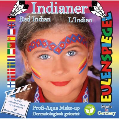 Eulenspiegel 204214 - Schminkset mit Farben und Anleitung - Makeup-Set Eulenspiegel 204214 - Schminkset mit Farben und Anleitung - Makeup-Set