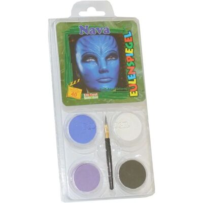 Set di Trucco per il Viso Eulenspiegel Modello 204672 per Maschere - Carnevale e Festa a Tema Set di Trucco per il Viso Eulenspiegel Modello 204672 per Maschere - Carnevale e Festa a Tema