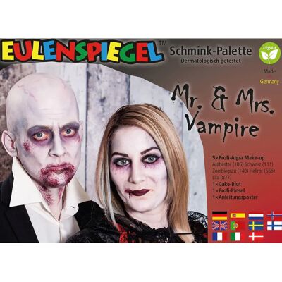 Eulenspiegel 206355 - Palette de Maquillage Vampir Eulenspiegel 206355 - Palette de Maquillage Vampir