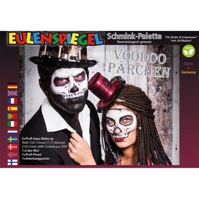 Eulenspiegel Modell 206379 - Voodoo Schmink-Set Eulenspiegel Modell 206379 - Voodoo Schmink-Set