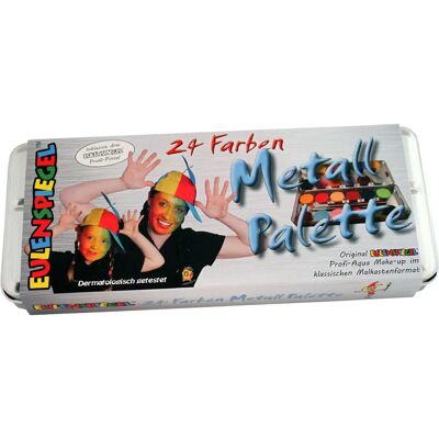 Eulenspiegel 224007 - Wasser-Make-up Palette, 24 Farben Eulenspiegel 224007 - Wasser-Make-up Palette, 24 Farben
