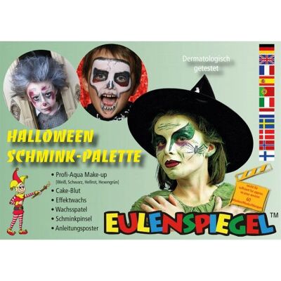 Eulenspiegel 450154 - Halloween Schminkpalette Eulenspiegel 450154 - Halloween Schminkpalette