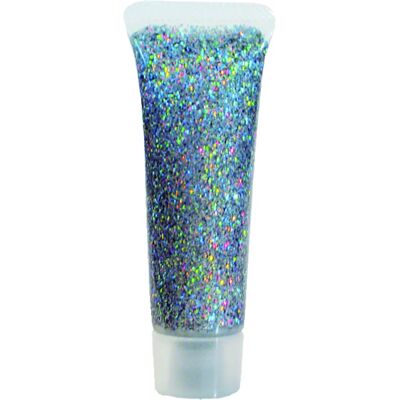 Eulenspiegel 907023 - Zilveren Glitter Gel - Gezicht & Lichaam Eulenspiegel 907023 - Zilveren Glitter Gel - Gezicht & Lichaam
