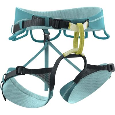 Edelrid Autana Bleu Jade - Harnais d'escalade léger pour femmes - Publicité Edelrid Autana Bleu Jade - Harnais d'escalade léger pour femmes - Publicité