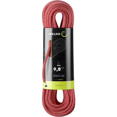Edelrid 710790802000 Climbing Rope - Red 80m Sport Edelrid 710790802000 Climbing Rope - Red 80m Sport