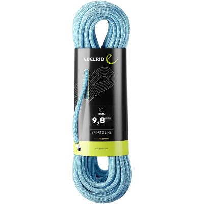 Edelrid 9,8mm Blå Klatrelina - 40M Edelrid 9,8mm Blå Klatrelina - 40M