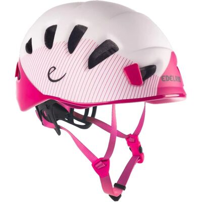 Edelrid Shield II Klatrehjelm - Rosa - Lett og Justerbar Edelrid Shield II Klatrehjelm - Rosa - Lett og Justerbar