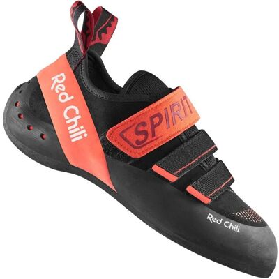 Red Chili Spirit IV Chaussures d'escalade unisex - Noir/Rouge - Publicité Red Chili Spirit IV Chaussures d'escalade unisex - Noir/Rouge - Publicité