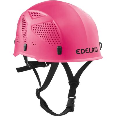 Edelrid Ultralight III Rose - Casque d'escalade léger - Publicité Edelrid Ultralight III Rose - Casque d'escalade léger - Publicité