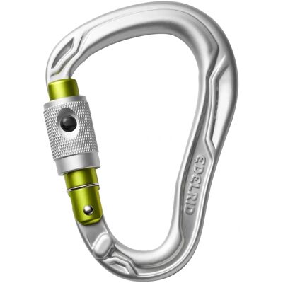 Edelrid Bullet Permalock Silver - Karabiner - Lätt, Säkert, Kategori 3 Edelrid Bullet Permalock Silver - Karabiner - Lätt, Säkert, Kategori 3