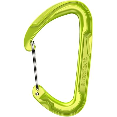 Edelrid PURE WIRE III - Mousqueton - vert - Équipement d'escalade léger et polyvalent Edelrid PURE WIRE III - Mousqueton - vert - Équipement d'escalade léger et polyvalent