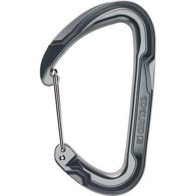 Edelrid Pure Wire III - Slate - Mousqueton - Mousqueton - Léger Edelrid Pure Wire III - Slate - Mousqueton - Mousqueton - Léger