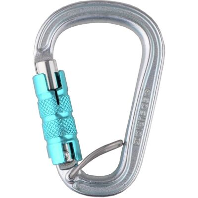 Edelrid HMS Bruce Steel Triple FG - Einzelkarabiner - Icemint Edelrid HMS Bruce Steel Triple FG - Einzelkarabiner - Icemint