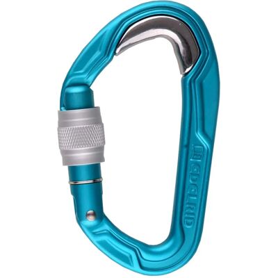Edelrid Bulletproof Screw - Blau Sicherungskarabiner - Klein Edelrid Bulletproof Screw - Blau Sicherungskarabiner - Klein