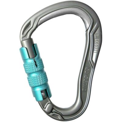 Mosquetón Triple Edelrid Celeste - Seguridad Keylock EN 362 Mosquetón Triple Edelrid Celeste - Seguridad Keylock EN 362