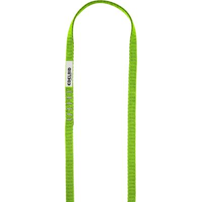 Edelrid Neon Green Tech Web Sling 12mm 180cm - Fjäderlina Edelrid Neon Green Tech Web Sling 12mm 180cm - Fjäderlina