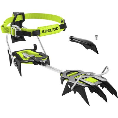 Edelrid Demon Auto - Crampones de Escalada - Negro/Verde Edelrid Demon Auto - Crampones de Escalada - Negro/Verde