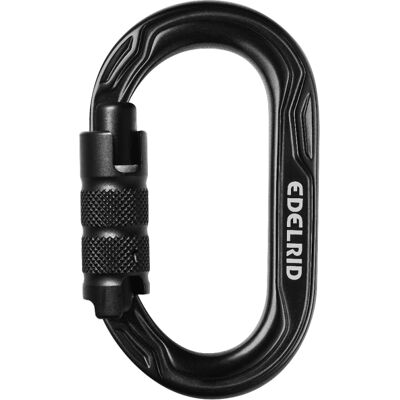 Edelrid Karabiner - Secure 3-Way Carabiner Edelrid Karabiner - Secure 3-Way Carabiner