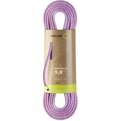 Edelrid BIRDLIME 1R 9,8MM Gr.50 M - Klatregrep - rosa/blå Edelrid BIRDLIME 1R 9,8MM Gr.50 M - Klatregrep - rosa/blå