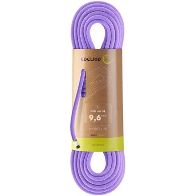Edelrid Neo 100 3R resirkulert - Lavendel, 50m Klatregrep Edelrid Neo 100 3R resirkulert - Lavendel, 50m Klatregrep