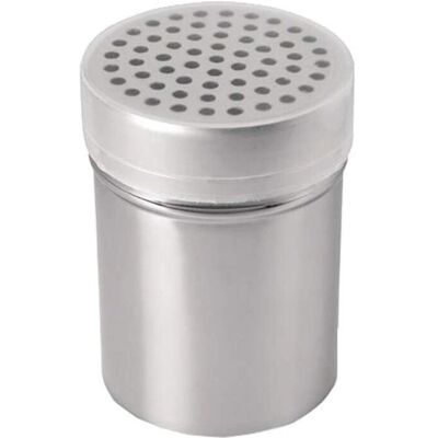 Schneider Stainless Steel Large Perforation Shaker - 300 ml Saupoudreuse Schneider Stainless Steel Large Perforation Shaker - 300 ml Saupoudreuse