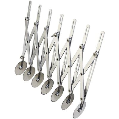 Schneider Model 7 Wheel Extensible Pastry Cutter - Product Type Schneider Model 7 Wheel Extensible Pastry Cutter - Product Type