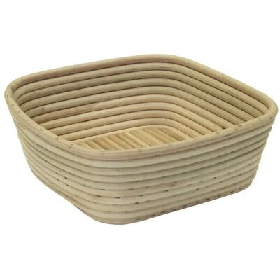 Matfer Quaderförmiger Weiden-Bannetton - 220x220mm - Teigkörbchen Matfer Quaderförmiger Weiden-Bannetton - 220x220mm - Teigkörbchen