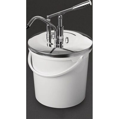 Schneider 10L Edelstahl-Polypropylen Spender Schneider 10L Edelstahl-Polypropylen Spender