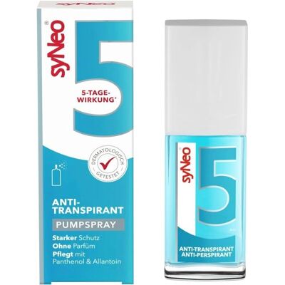 syNeo Anti-Transpirant Unisex Pump Spray - Deodorant & Antiperspirant syNeo Anti-Transpirant Unisex Pump Spray - Deodorant & Antiperspirant