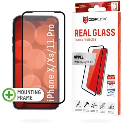 Protezione schermo Displex per iPhone X/XS/11 Pro - Resistente a urti e graffi Protezione schermo Displex per iPhone X/XS/11 Pro - Resistente a urti e graffi