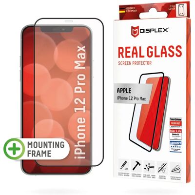 Displex Verre Trempé Full Cover pour iPhone 12 Pro Max Displex Verre Trempé Full Cover pour iPhone 12 Pro Max