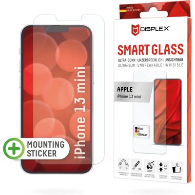 Displex 01632 Protecteur d'écran Apple iPhone 13 Mini - Protection écran téléphone Displex 01632 Protecteur d'écran Apple iPhone 13 Mini - Protection écran téléphone