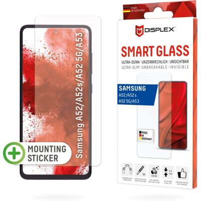 Displex Samsung Galaxy A52/A52s/A53 Displayschutzglas - Klar, Kratzfest Displex Samsung Galaxy A52/A52s/A53 Displayschutzglas - Klar, Kratzfest