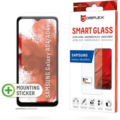 Protection d'écran Displex Galaxy A04s - Flexible & Résistant aux Rayures - Publicité Protection d'écran Displex Galaxy A04s - Flexible & Résistant aux Rayures - Publicité