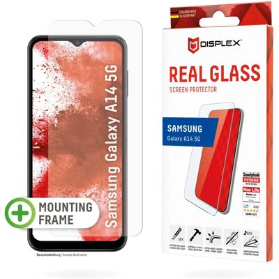 Displex Galaxy A14 5G kijelzővédő - Átlátszó, 10H, Ellenőrzés nyomokat Displex Galaxy A14 5G kijelzővédő - Átlátszó, 10H, Ellenőrzés nyomokat